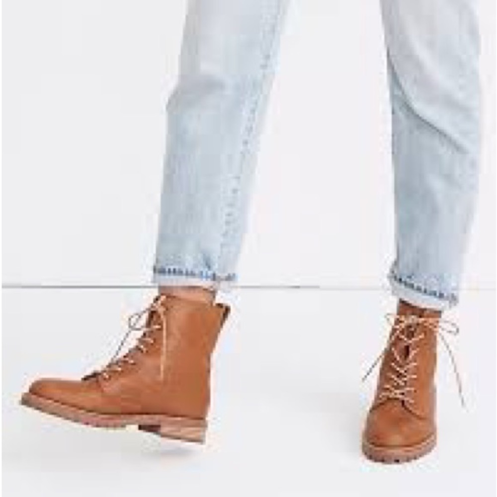 Madewell Claire Boots Brown